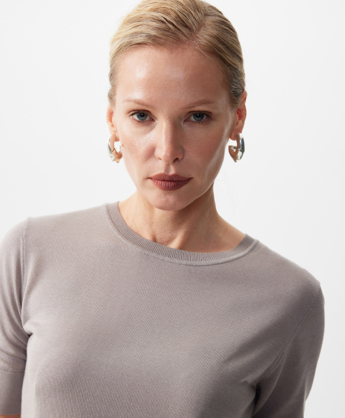 Джемпер с коротким рукавом GLVR, цвет: серый, 126G22GAC3118 купить онлайн