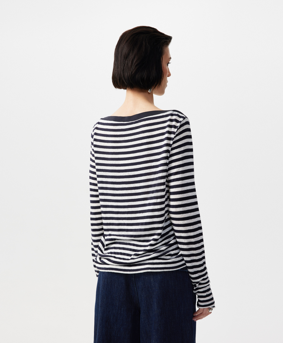 Лонгслив в полоску GLVR, цвет: мультиколор, 126G23GAC1210 купить онлайн