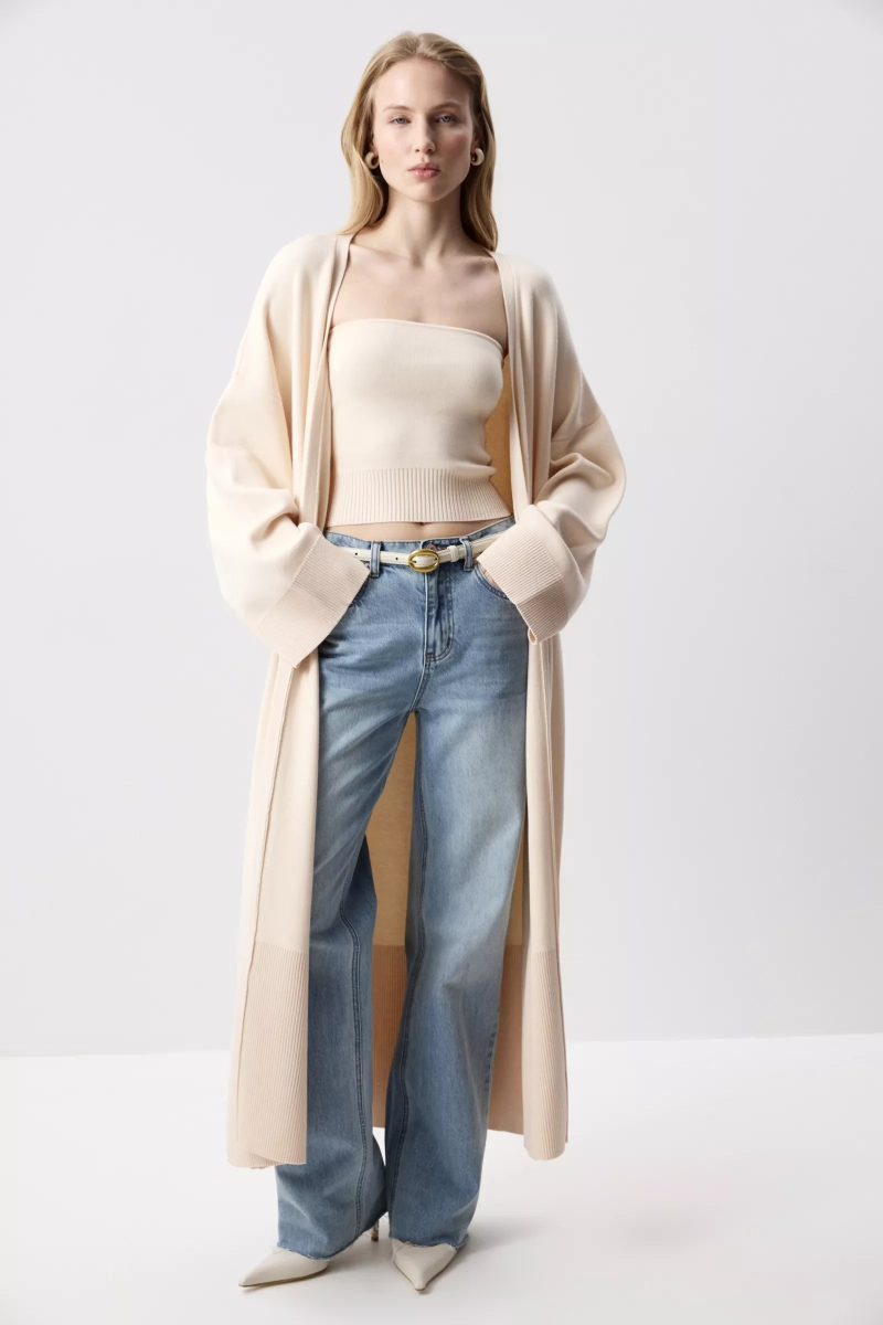 Топ-бандо вязаный Charmstore, цвет: ванильный, 309-543115-113 купить онлайн