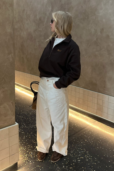 Джинсы на низкой посадке (белые) Label .B, цвет: голубой, Jc.18.4.3659.0325WH купить онлайн