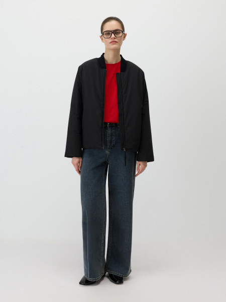 Утепленная куртка-бомбер Conso, цвет: Черный, SES 260106 - черный купить онлайн