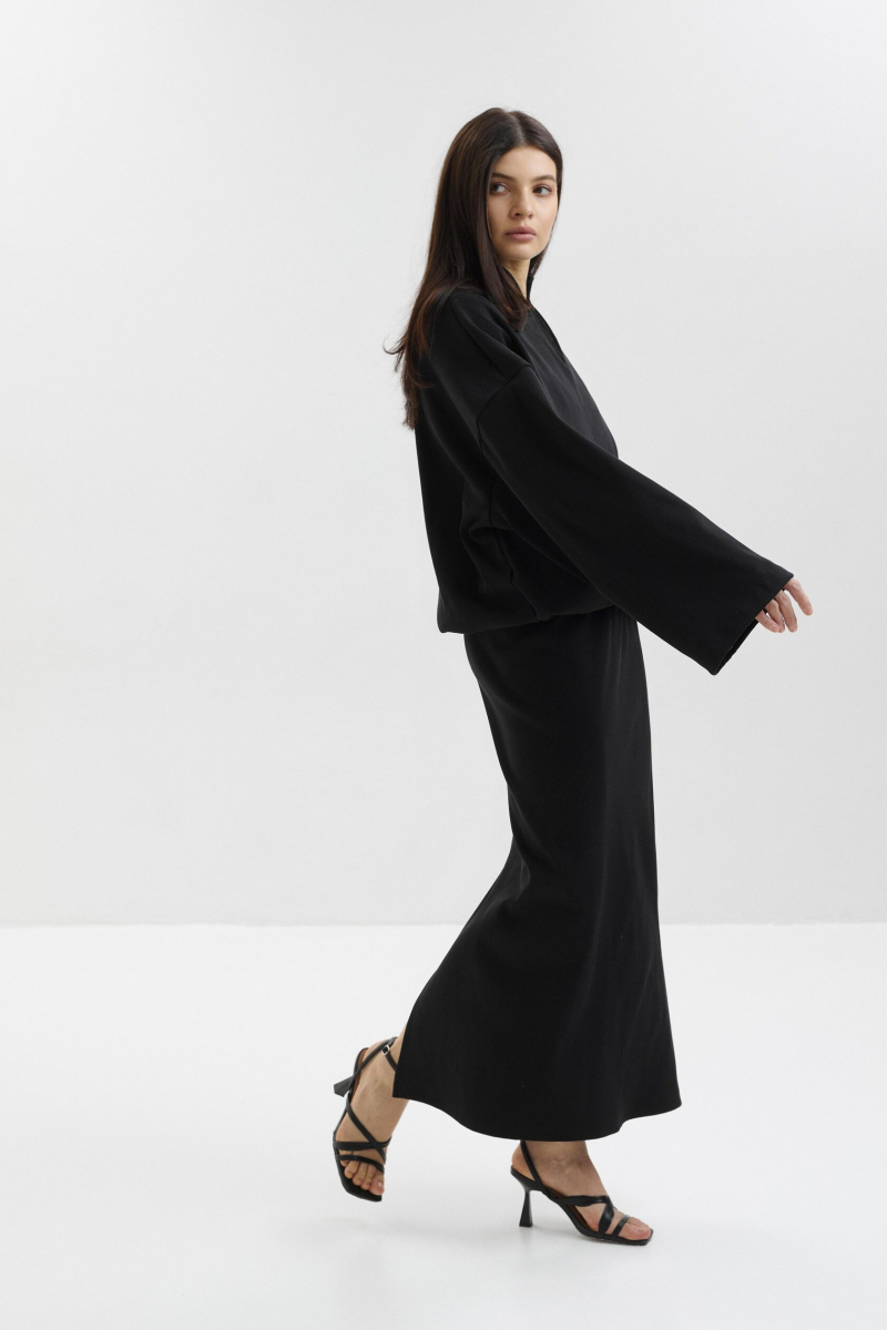 Прямая юбка marte, цвет: Черный,  купить онлайн