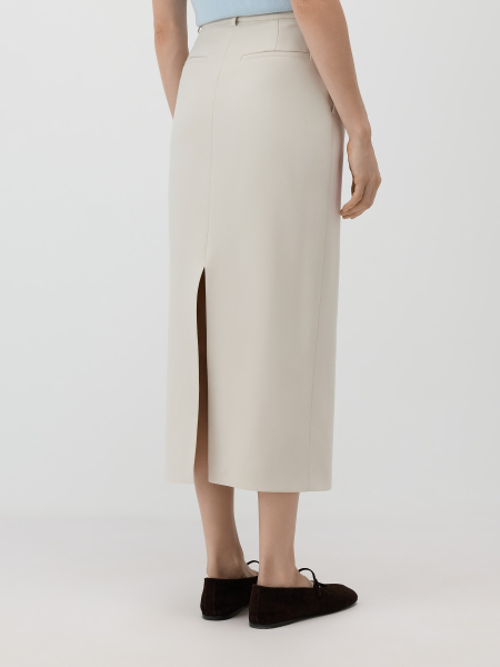 Юбка Conso, цвет: белый, PU 260427 - молочный купить онлайн