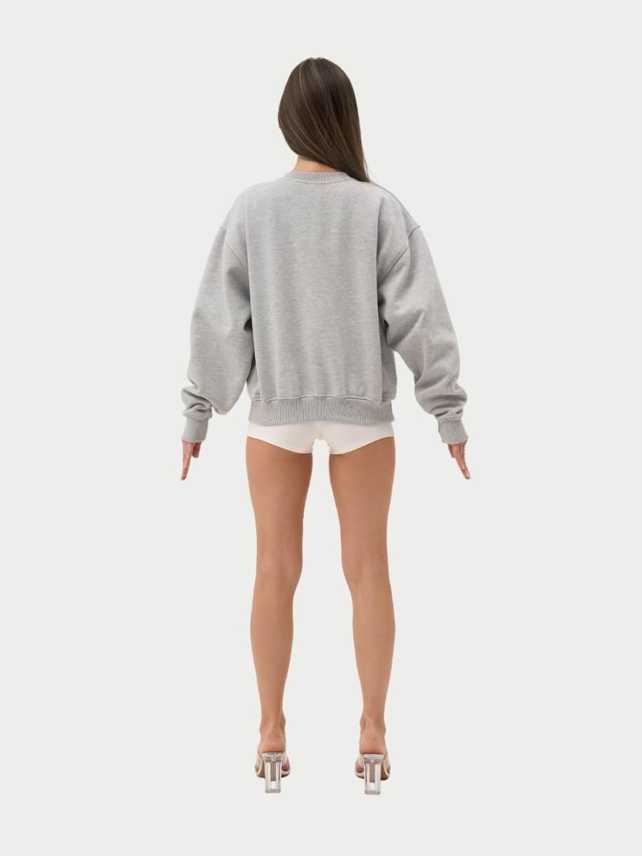 Свитшот с начесом ONSI, цвет: серый,  купить онлайн