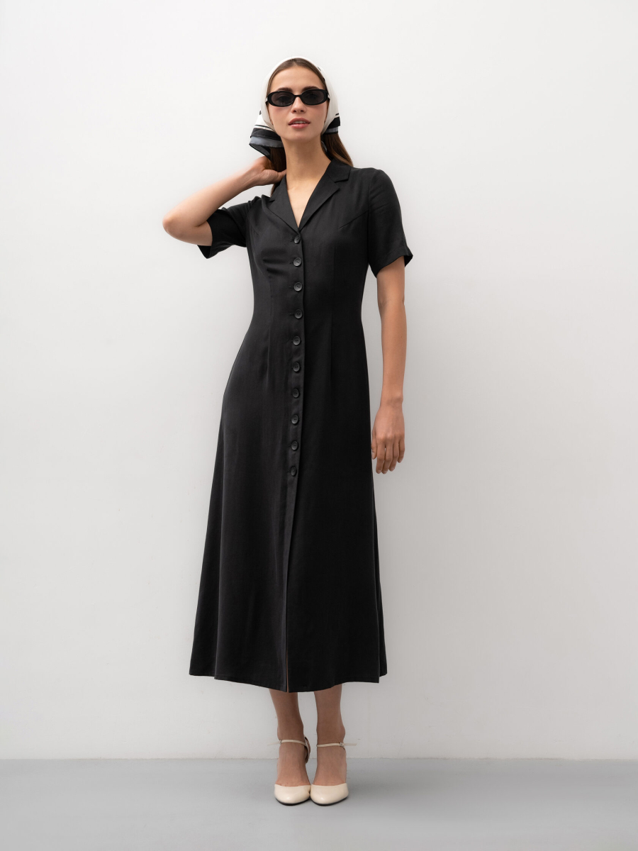 Платье Sara TRES, цвет: Черный, НФ-00002373 купить онлайн Платье Sara TRES, цвет: Черный, НФ-00002373 купить онлайн