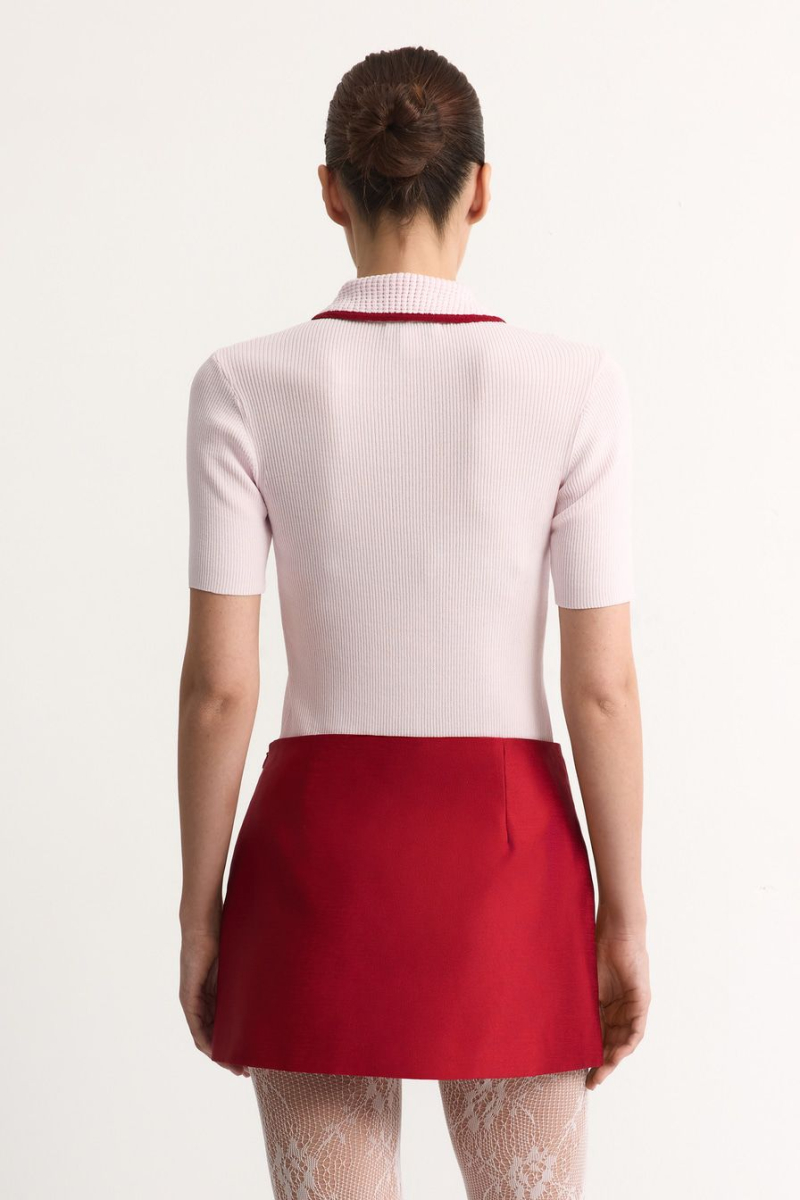 Джемпер из смесовой вискозы TOPTOP, цвет: розовый, TT.050.18841.301 купить онлайн