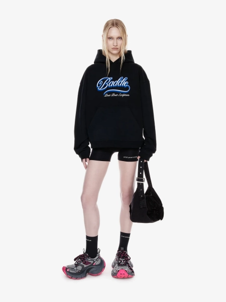 Худи с принтом "Бадди" POST POST SCRIPTUM, цвет: Черный, 1125.010.00.15.001 купить онлайн