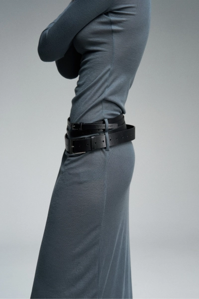 Платье-макси из тонкого трикотажа WALK OF SHAME, цвет: серый, D156/FW2526 купить онлайн