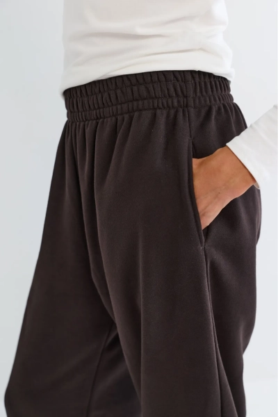 Джоггеры оверсайз Erist store, цвет: коричневый, НФ-00003095 купить онлайн