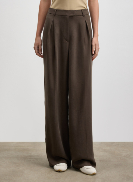 Брюки из струящейся ткани