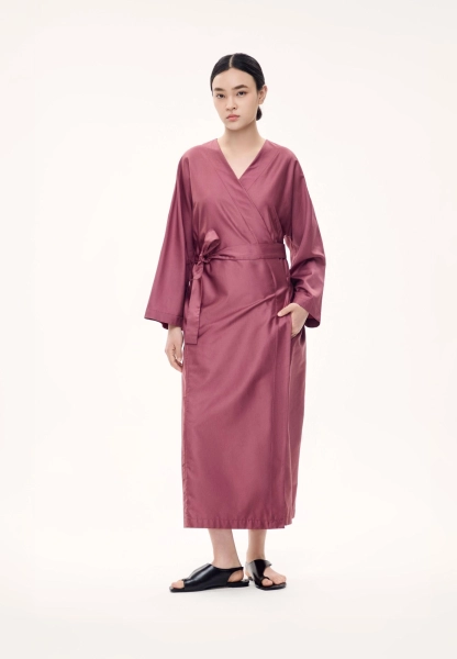 Женское платье с запахом MUTED, цвет: вишня, 904737.WDRS0026_Cherry купить онлайн