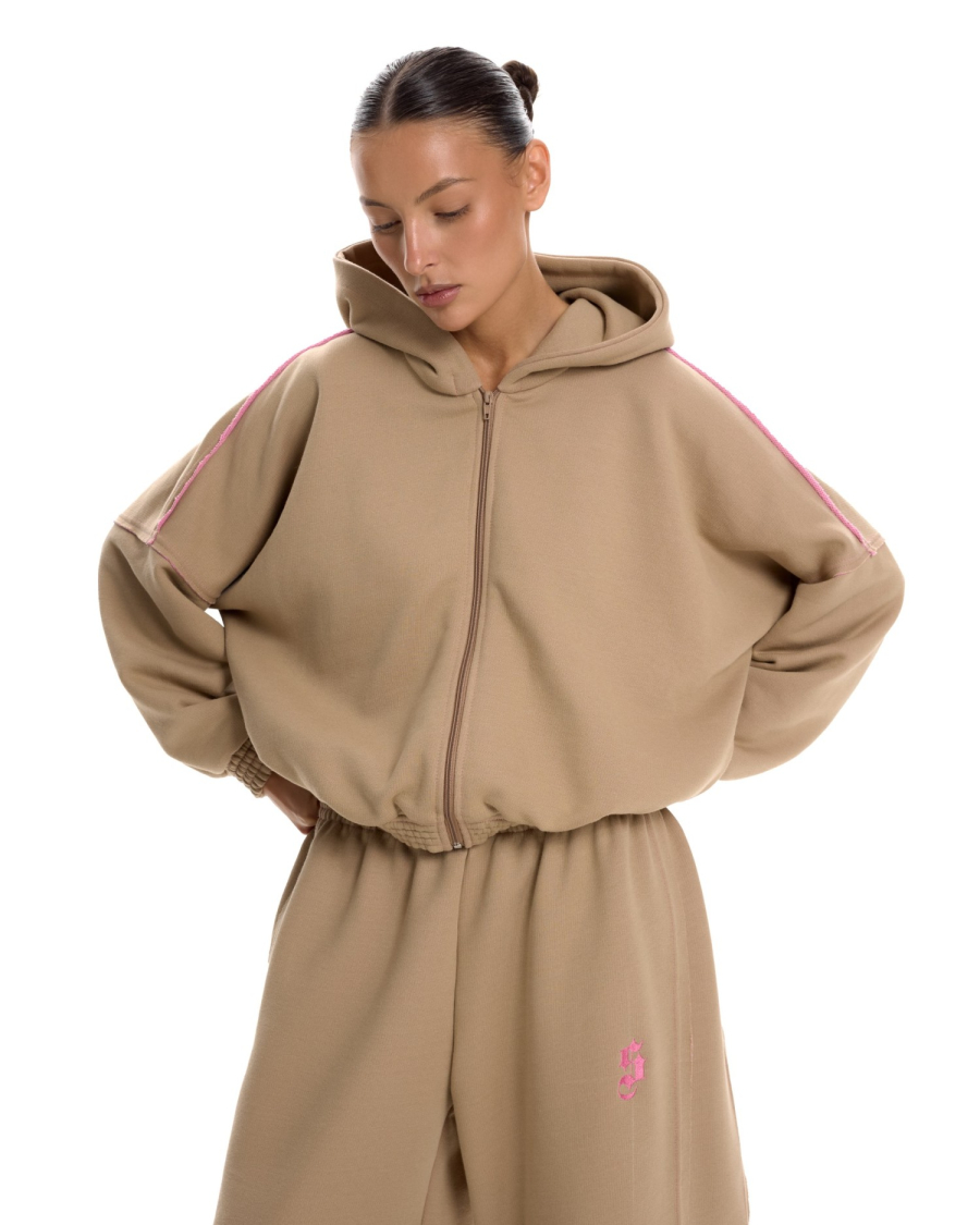 Костюм с палаццо Suborbia, цвет: бежевый, 005800 купить онлайн