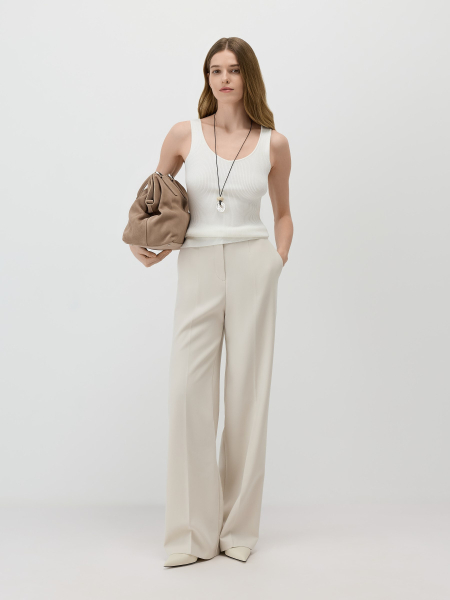 Топ на широких бретелях Conso, цвет: белый, KM 260722 - молочный купить онлайн