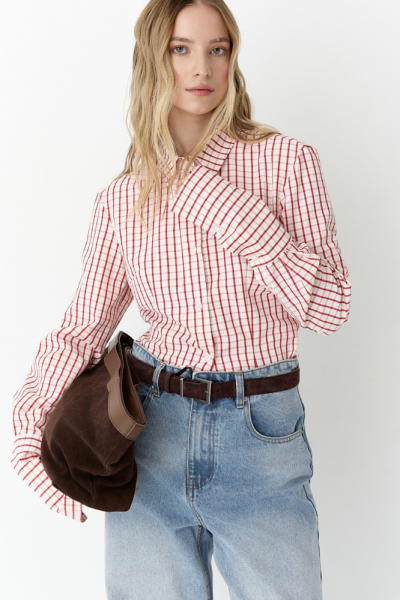 Ремень базовый из натуральной замши