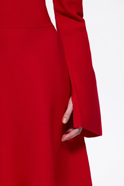Платье вязаное с рукавом-клеш DREAMS BY ALENA AKHMADULLINA, цвет: красный, 225104070304139/105000 купить онлайн