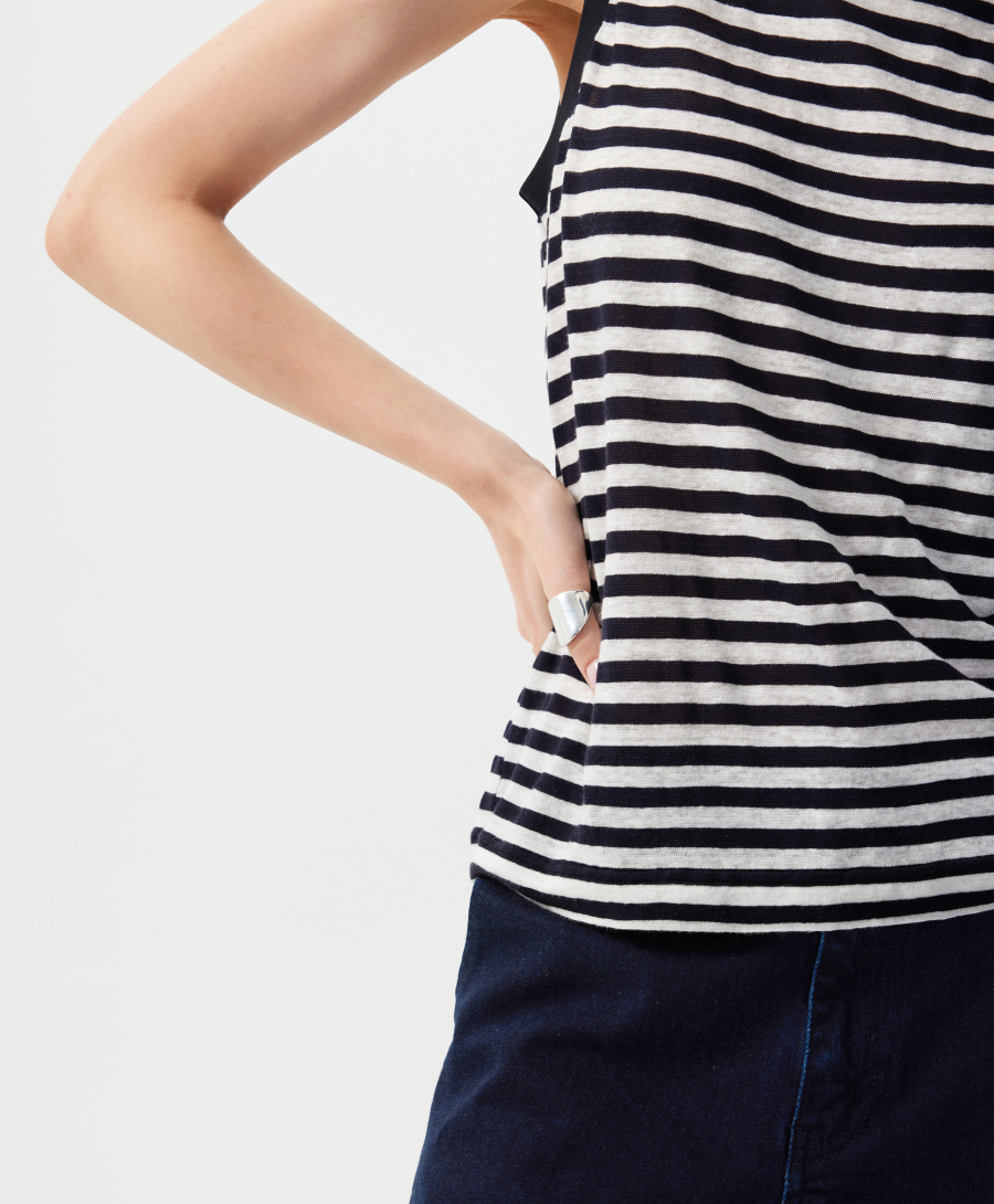 Топ в полоску GLVR, цвет: мультиколор, 126G23GAC1002 купить онлайн