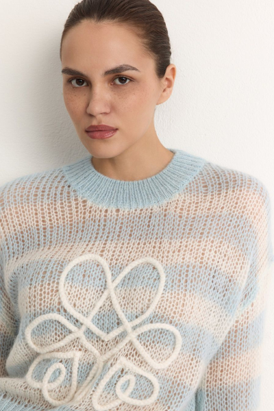 Джемпер-паутинка TOPTOP, цвет: голубой, TT.050.18824.601 купить онлайн