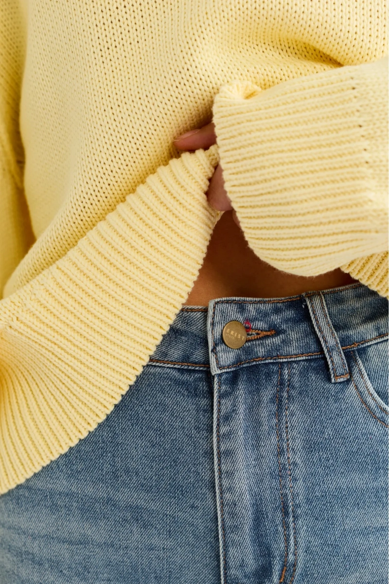 Джинсы прямые Erist store, цвет: голубой, НФ-00003246 купить онлайн