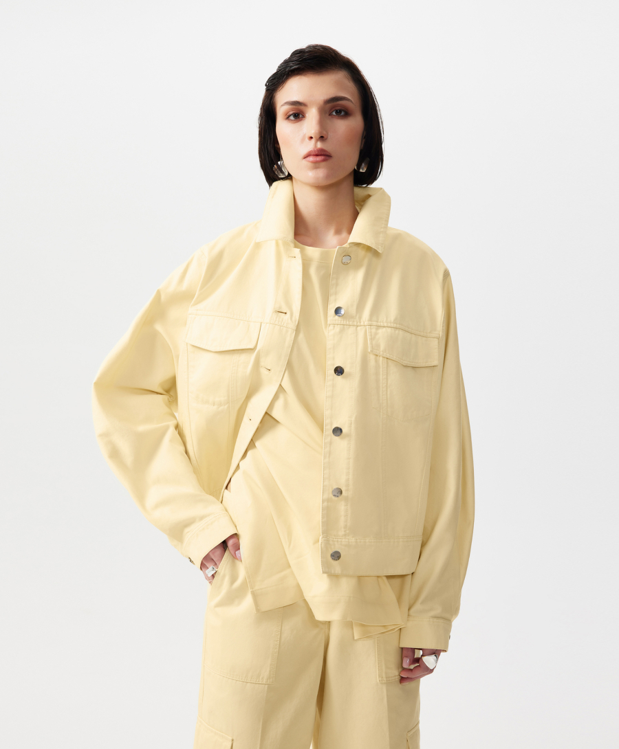 Куртка с рукавами летучая мышь