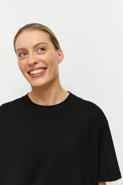 Футболка для него и для нее AROUND, цвет: Черный,  купить онлайн