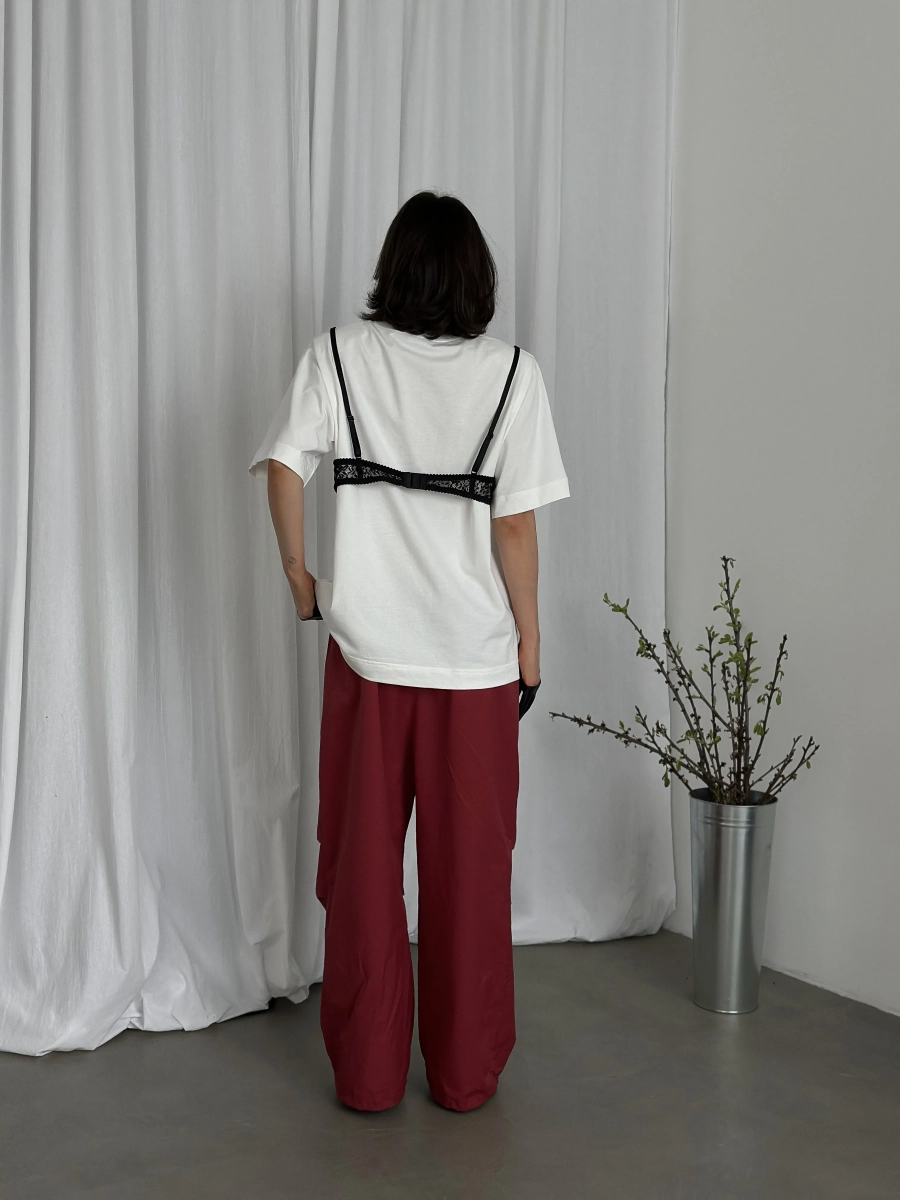 Брюки "Ностальгия" MIARTLAND, цвет: Бордовый, НФ-00000886 купить онлайн