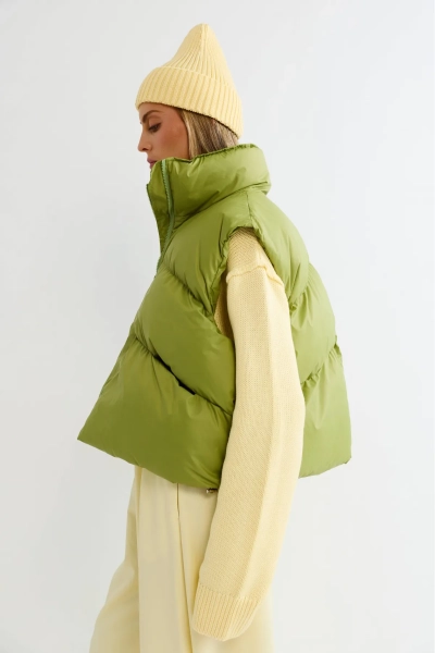 Жилет Erist store, цвет: зеленый, НФ-00003202 купить онлайн