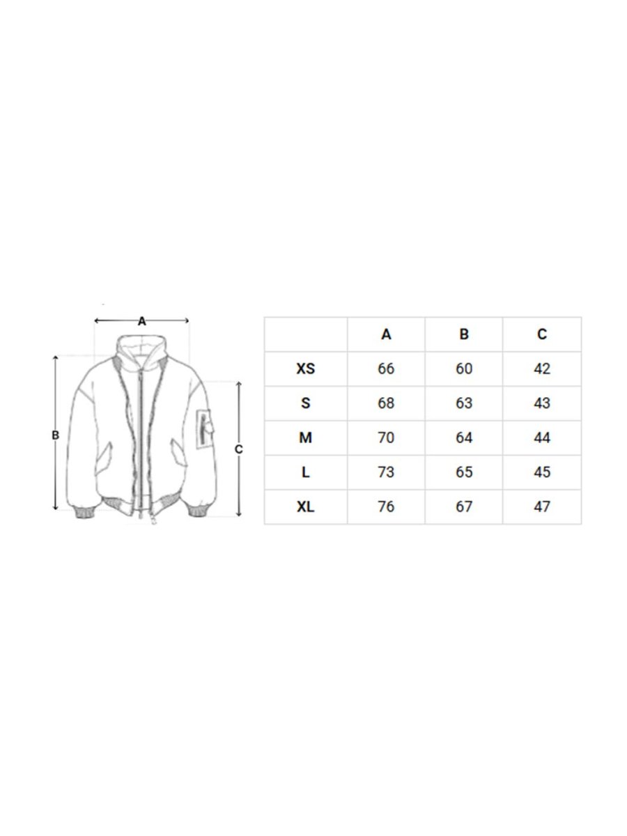 Бомбер с капюшоном ABC, цвет: Черный, 00-278 купить онлайн