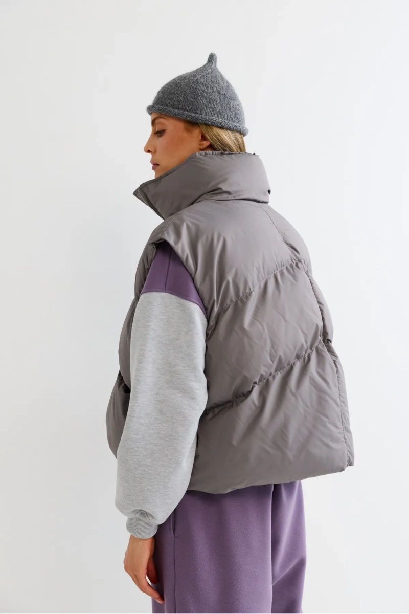 Жилет Erist store, цвет: серый, НФ-00003205 купить онлайн