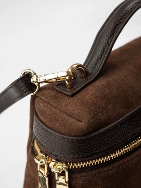 Сумка на одной ручке средняя brand salad, цвет: коричневый  купить онлайн