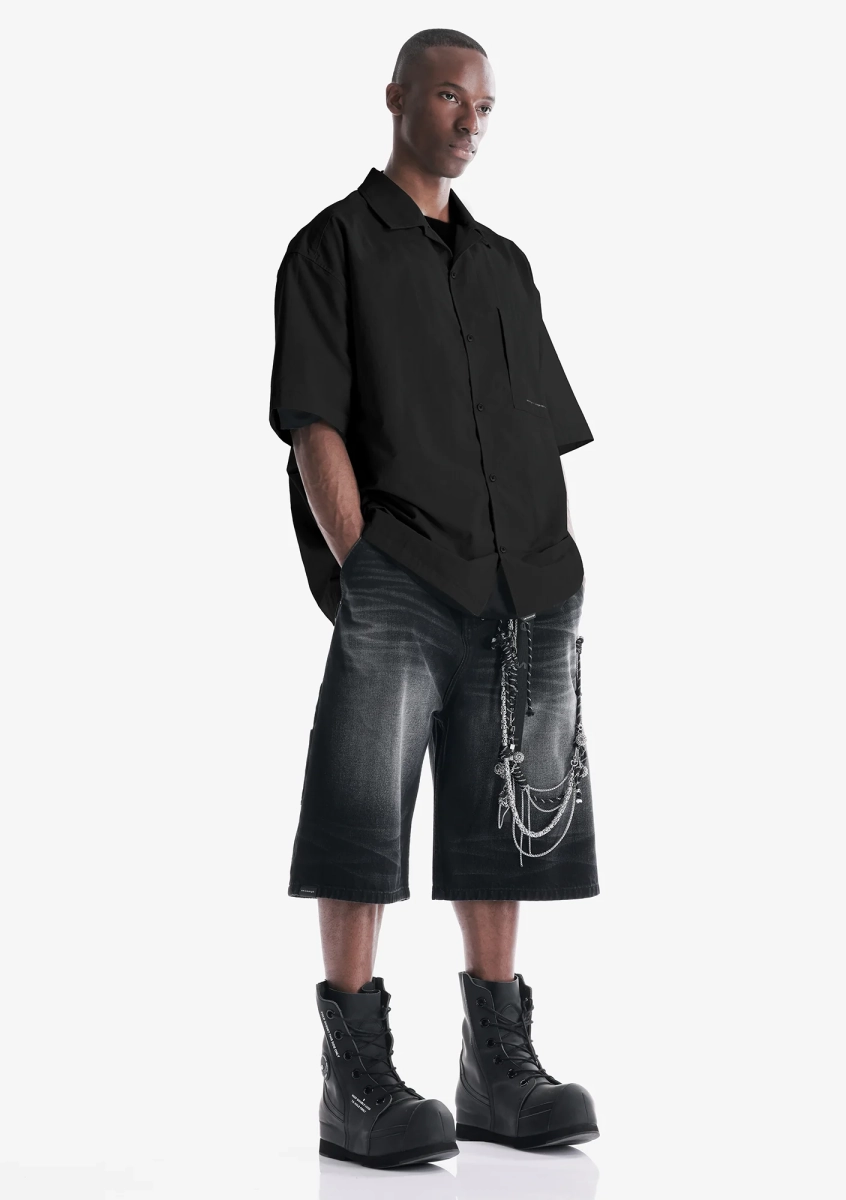 Рубашка KRAKATAU, цвет: Черный, Nm80-1 купить онлайн