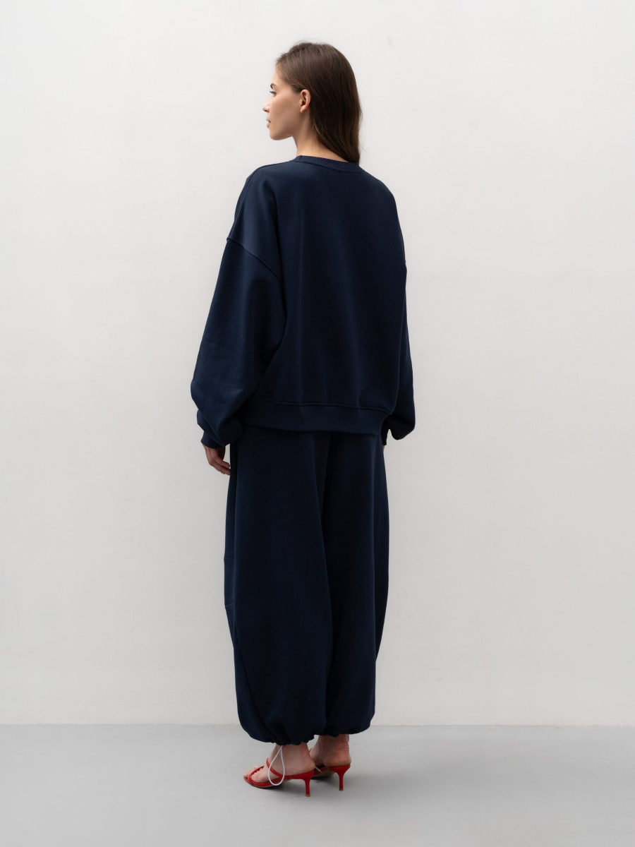 Брюки на кулиске TRES, цвет: темно-синий, НФ-00002772 купить онлайн