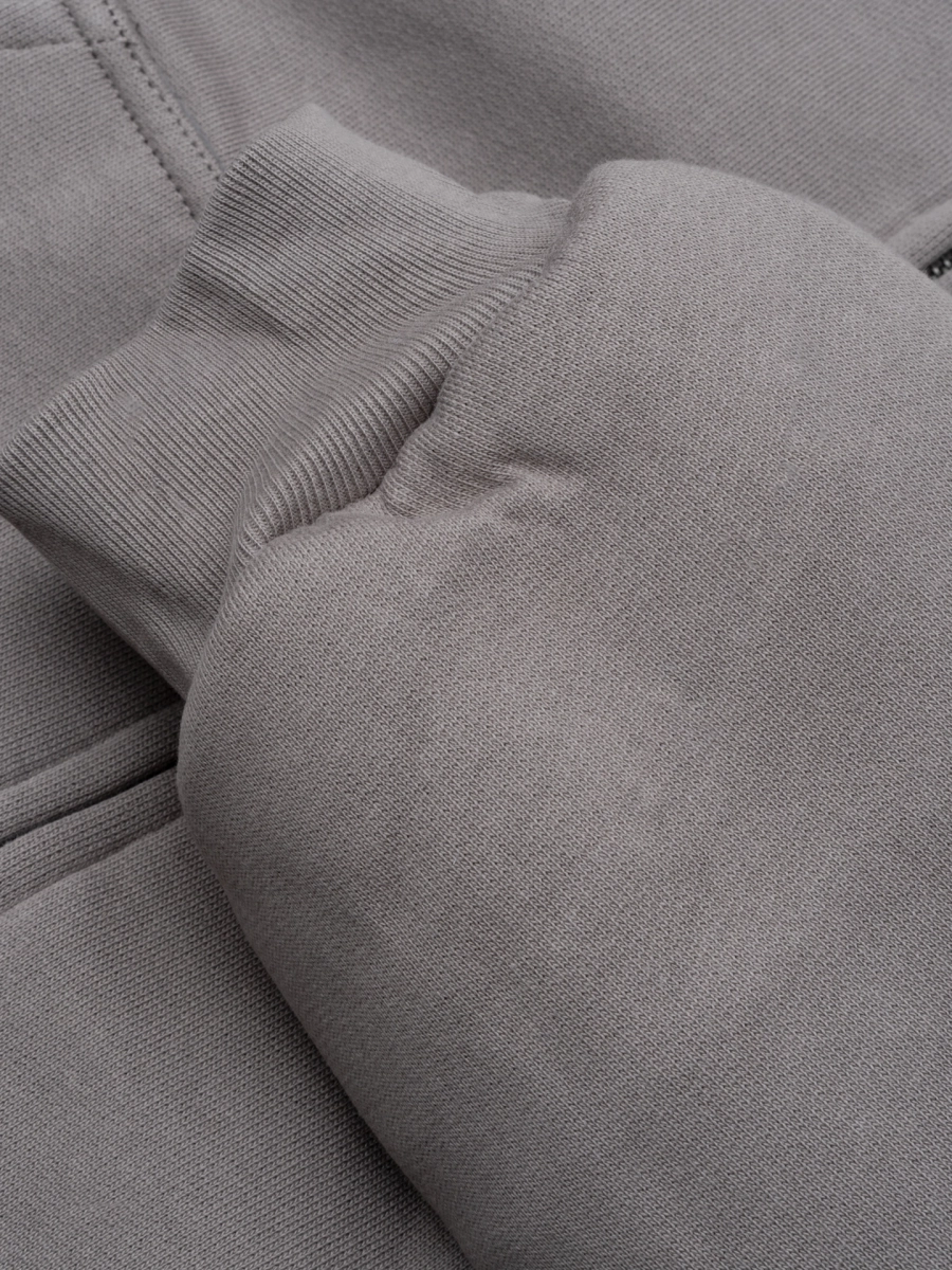 Бомбер укороченный ABC, цвет: серый, 00-219 купить онлайн