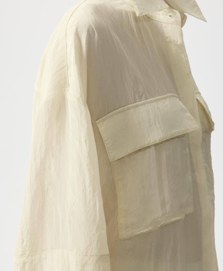 Блузка с коротким рукавом GLVR, цвет: Желтый, 126G24GAC2201 купить онлайн