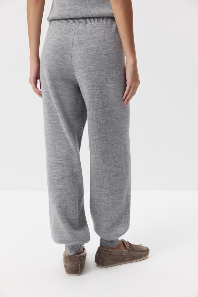 Брюки - джоггеры вязаные с шерстью Charmstore, цвет: серый, 301-40098-884 купить онлайн Брюки - джоггеры вязаные с шерстью Charmstore, цвет: серый, 301-40098-884 купить онлайн