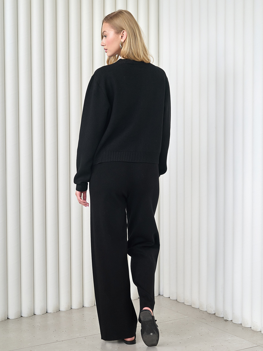 Костюм джемпер с брюками I.B.W., цвет: Черный, KJ109 купить онлайн Костюм джемпер с брюками I.B.W., цвет: Черный, KJ109 купить онлайн