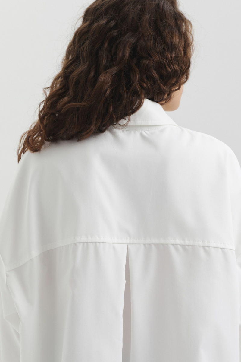 Рубашка с акцентными деталями marte, цвет: белый,  купить онлайн