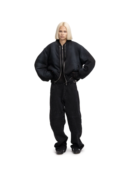 Бомбер DOUBLE-SIDED BOMBER ABC, цвет: серый, 00-68 купить онлайн