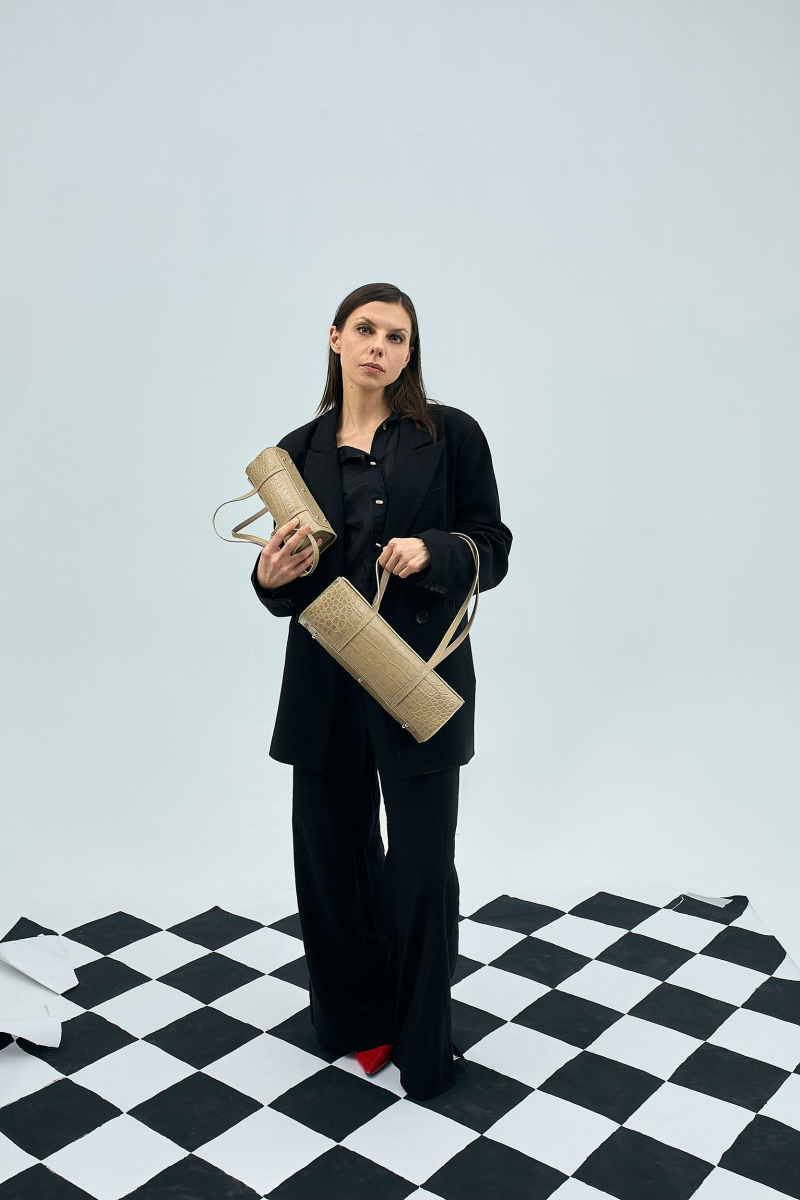 Сумка «Спаржа» / «Asparagus» VOLCHEK, цвет: бежевый RT1 купить онлайн