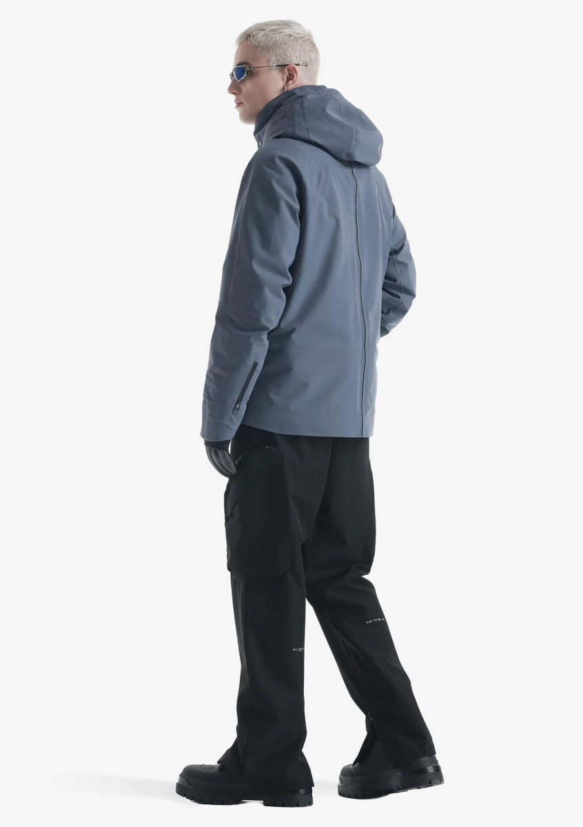 Короткая куртка из функциональной ткани KRAKATAU, цвет: голубой, Qm554-26 купить онлайн