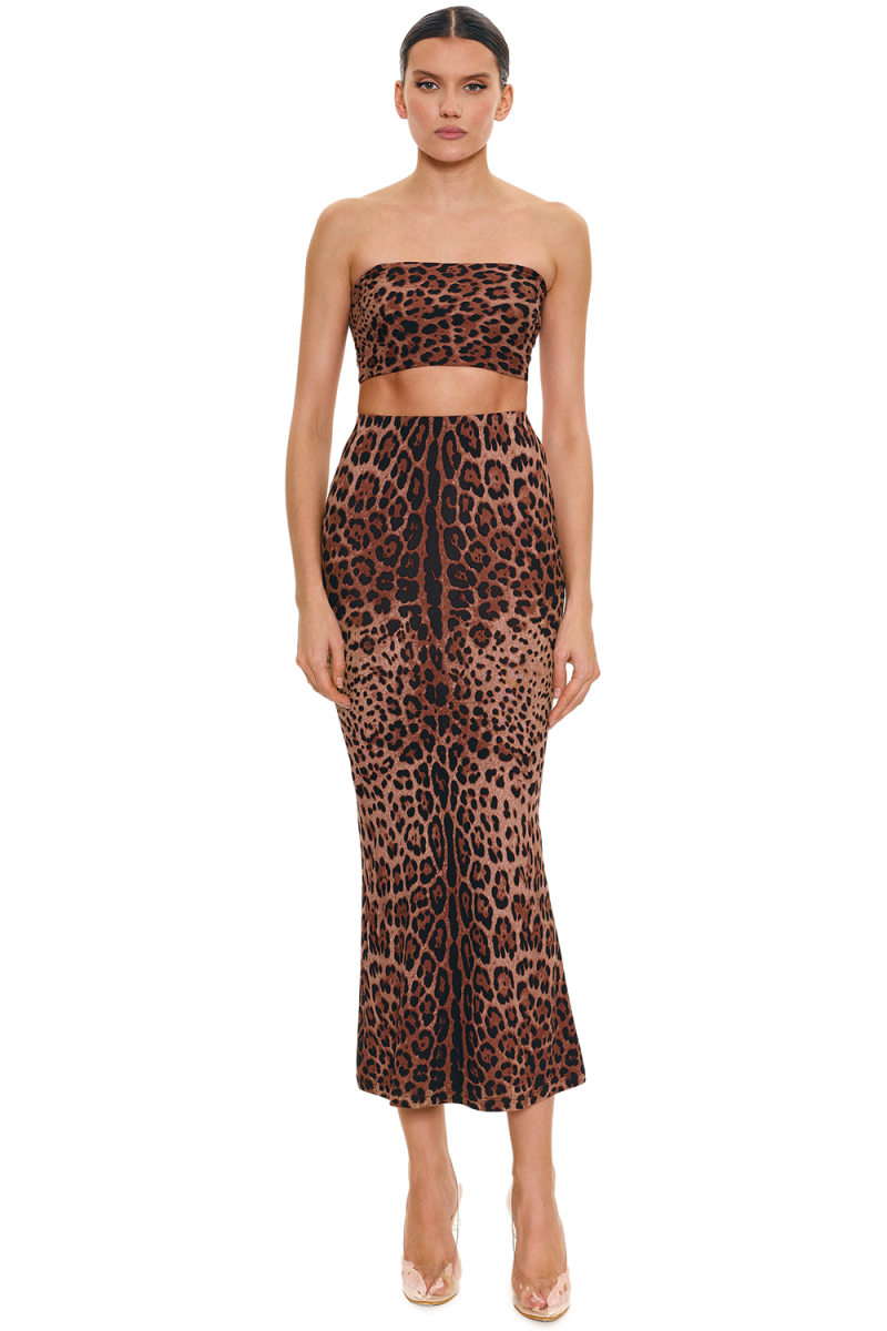 Топ-бандо леопардовый SODAMODA, цвет: леопард, 12258 купить онлайн