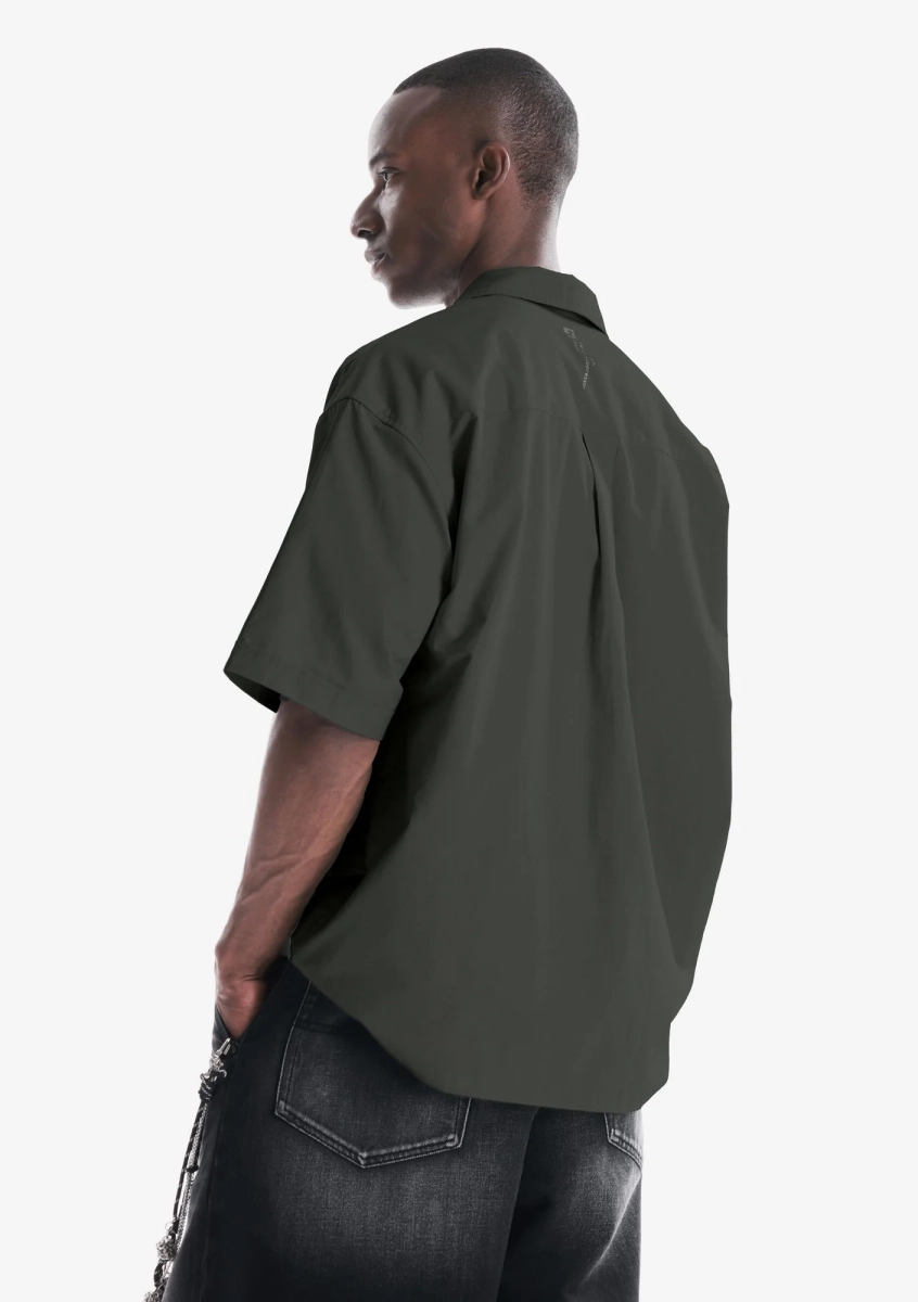 Рубашка KRAKATAU, цвет: темный елово-серый, Nm80-513 купить онлайн