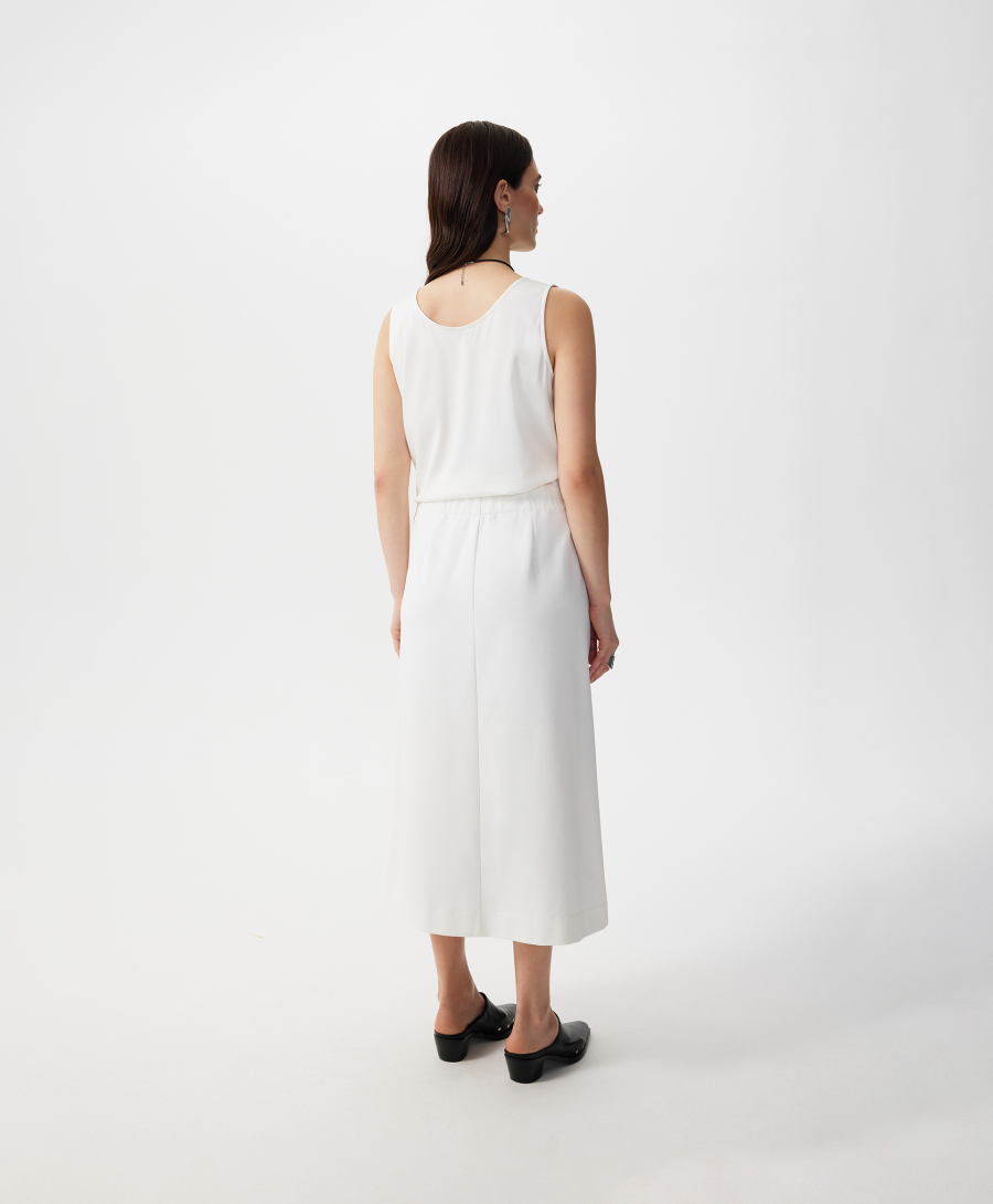 Топ с матовым блеском GLVR, цвет: белый, 126G21GAC2410 купить онлайн