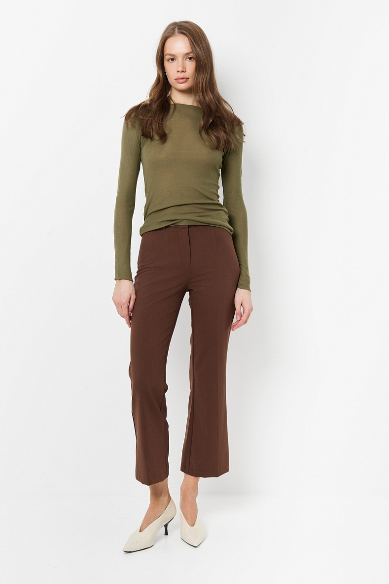 Брюки укороченные