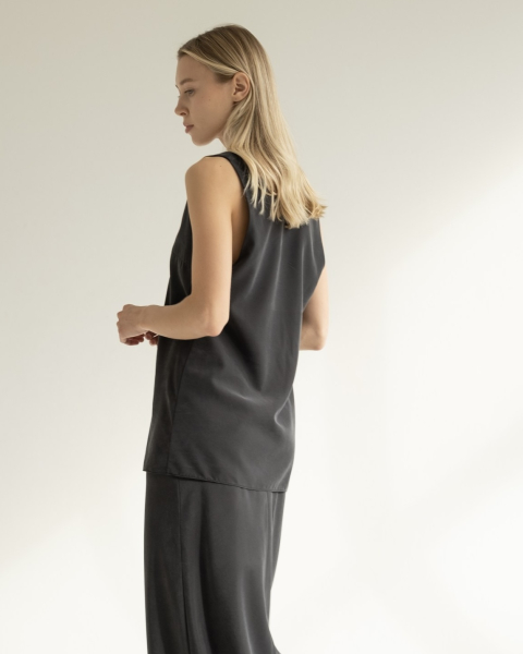 Топ купро НИ ИМЕНИ, НИ ПОХОЖИХ, цвет: серый, 00-00000216 купить онлайн