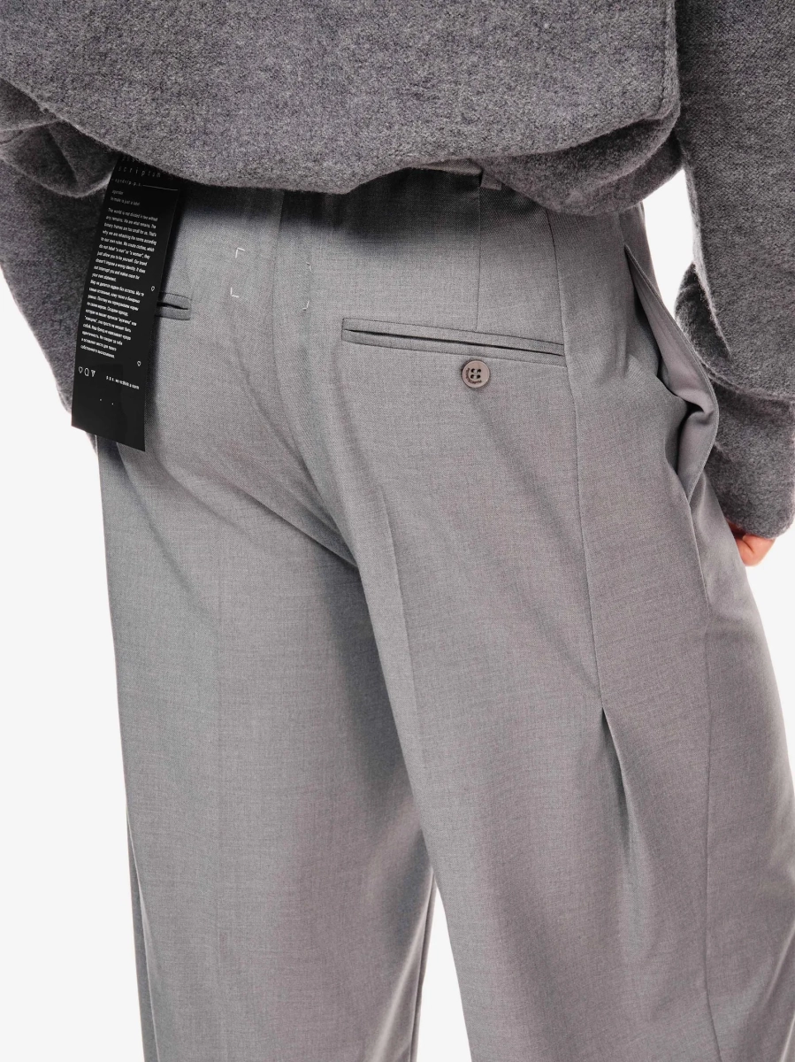 Брюки прямого кроя p.p.s., цвет: серый, P_0928.00.00.GRY купить онлайн Брюки прямого кроя p.p.s., цвет: серый, P_0928.00.00.GRY купить онлайн