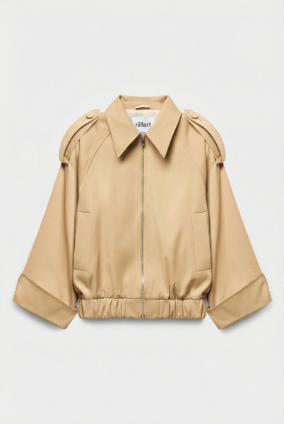 Куртка из плащевой ткани с рукавом реглан