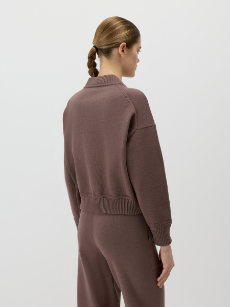 Кардиган-бомбер Conso, цвет: коричневый, KCL 260702 - кофейный купить онлайн