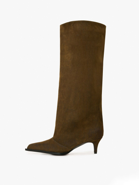 Сапоги из денима