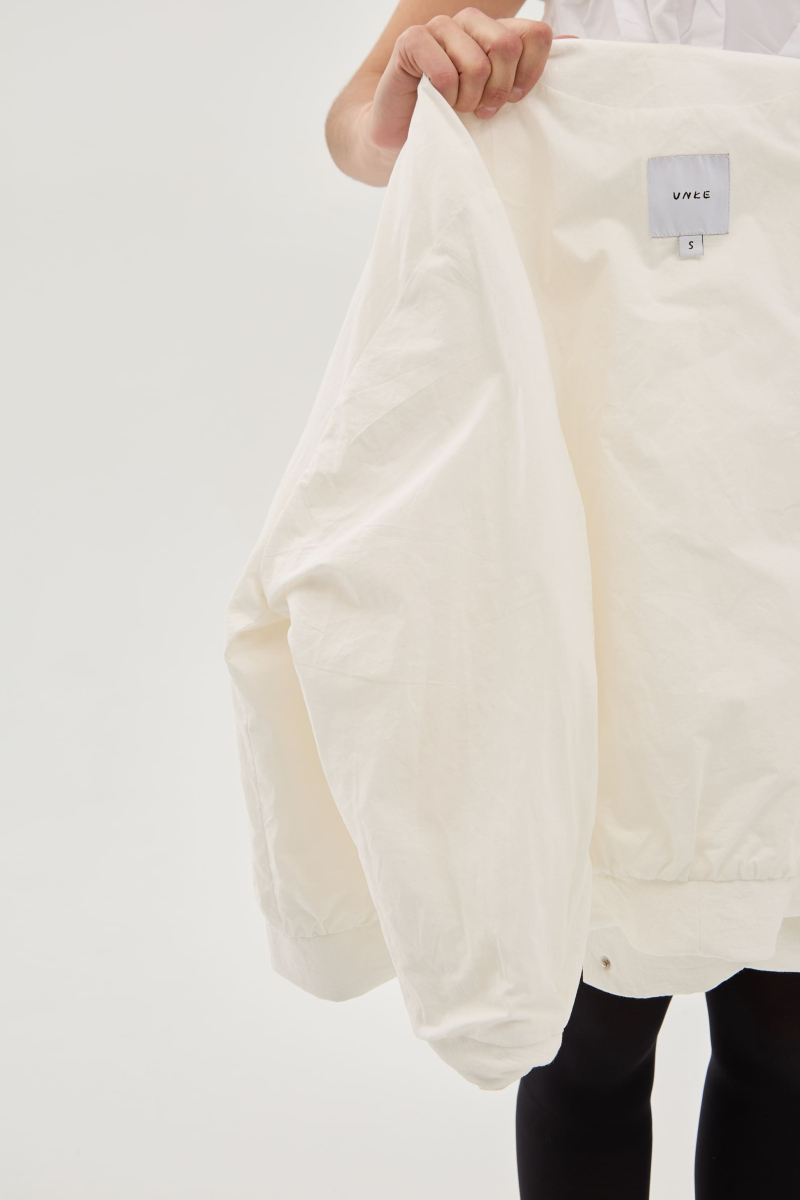 Жакет из бумажной ткани UNKE, цвет: белый, 2601J002C_WH купить онлайн