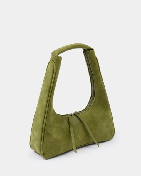 Сумка с фигурным дном Arny Praht, цвет: зеленый  купить онлайн